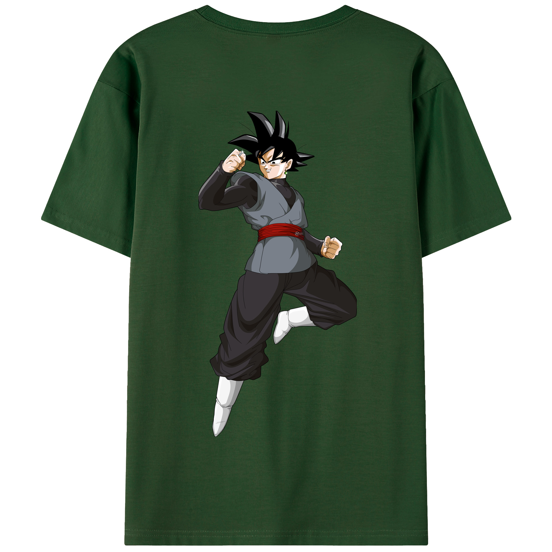 （画像用） ドラゴンボール ベジータ四世（Bejīta Yonsei）DRAGON BALL Vegeta IV 綿100％半袖Tシャツ（背面プリント）